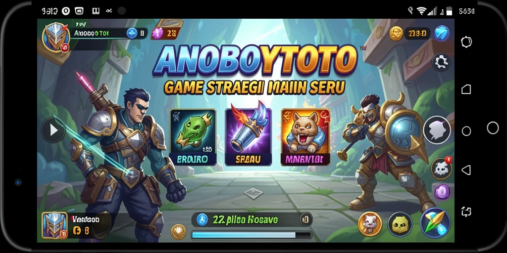 Tampilan gameplay ANOBOYTOTO yang strategis dan mendebarkan.