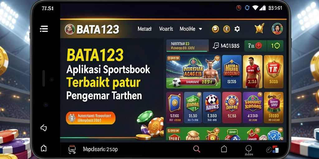 Screenshot gameplay <strong>BATA123</strong> dengan tampilan taruhan olahraga yang seru.