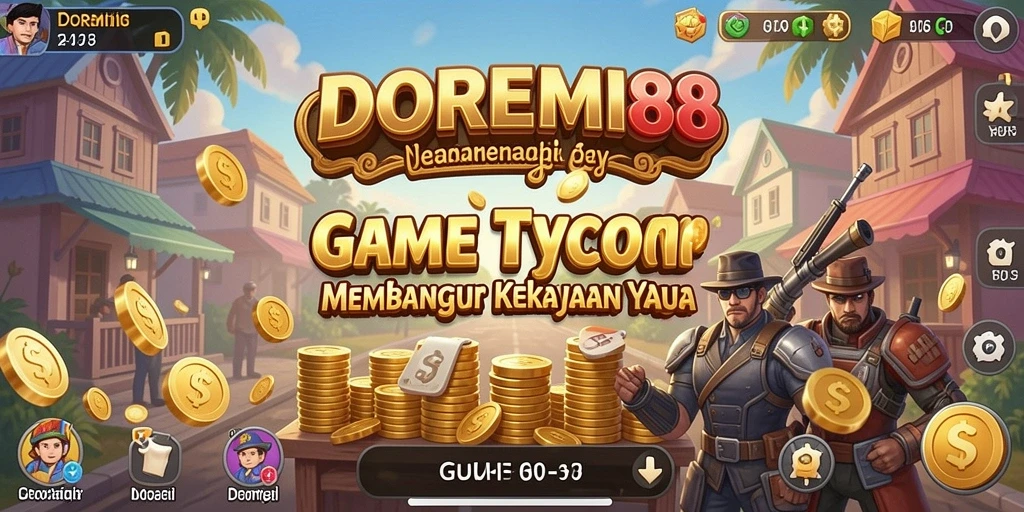 Screenshot DOREMI88 menampilkan aksi gameplay Tycoon yang mendebarkan.