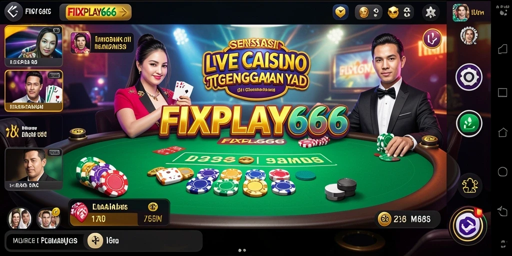 Tampilan gameplay FIXPLAY666 yang mendebarkan dan interaktif.