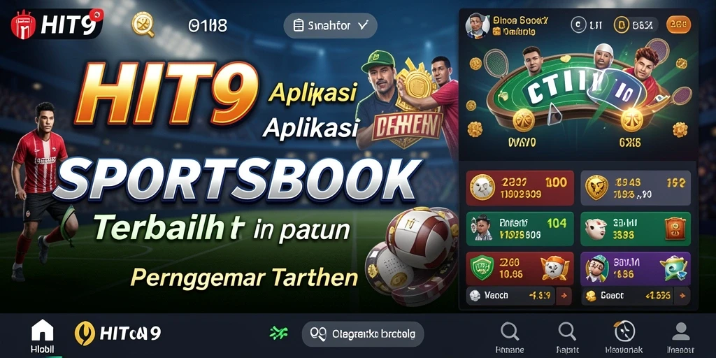 Screenshot HIT9 menampilkan fitur taruhan langsung yang menarik.