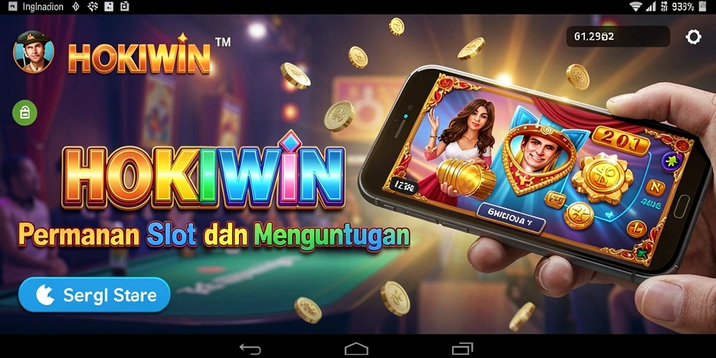 Tampilan gameplay Slot seru di HOKIWIN dengan grafik menarik.