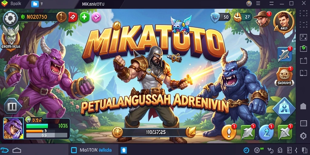 Gameplay MIKATOTO menunjukkan petualangan menegangkan dan visual luar biasa.