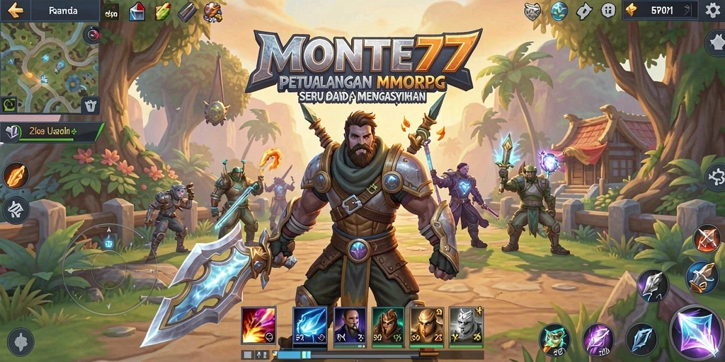 Gameplay MONTE77 yang seru dan mendalam di dunia fantasi.