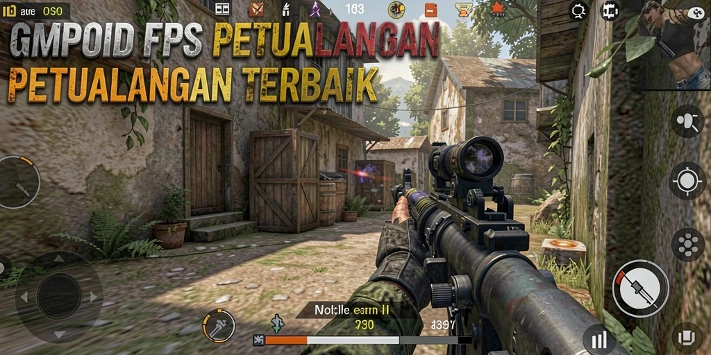 Tampilan aksion mendebarkan dalam gameplay MPOID yang seru.